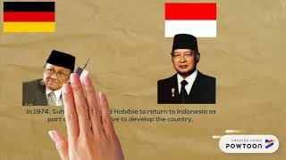 Biography Of B J Habibie Youtube