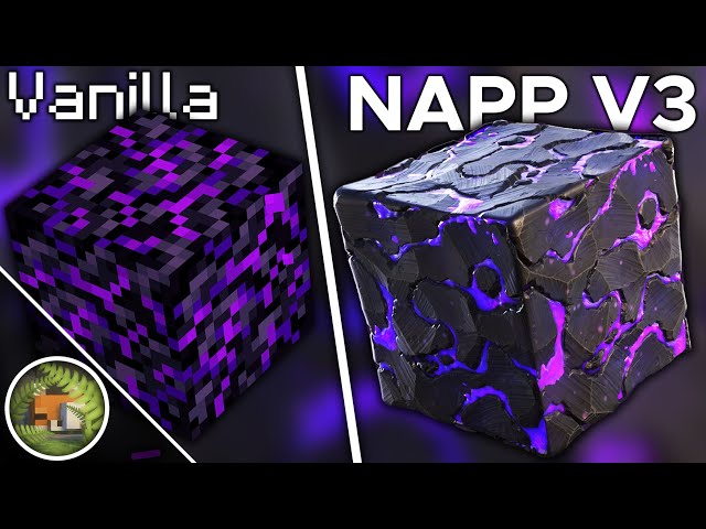 NAPP V3 vs Vanilla Minecraft | 4K class=