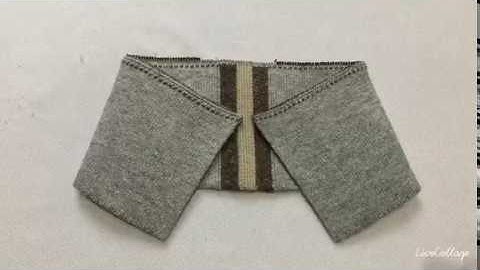 3 Colour Intarsia Collar