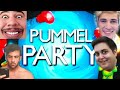 xQc Plays Pummel Party with Poke, Greek, and Hasan! | xQcOW