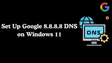 How to Set Up Google 8.8.8.8 DNS on Windows 11?
