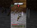LAST HEART IN MINECRAFT