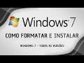 Como formatar o computador e instalar Windows 7 - Aula Completa