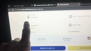 Swift owner operator portal how to book a load and how to manage your fuel economy