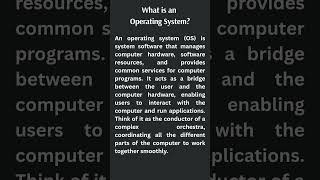 What is an Operating System? – Functions &amp; Types