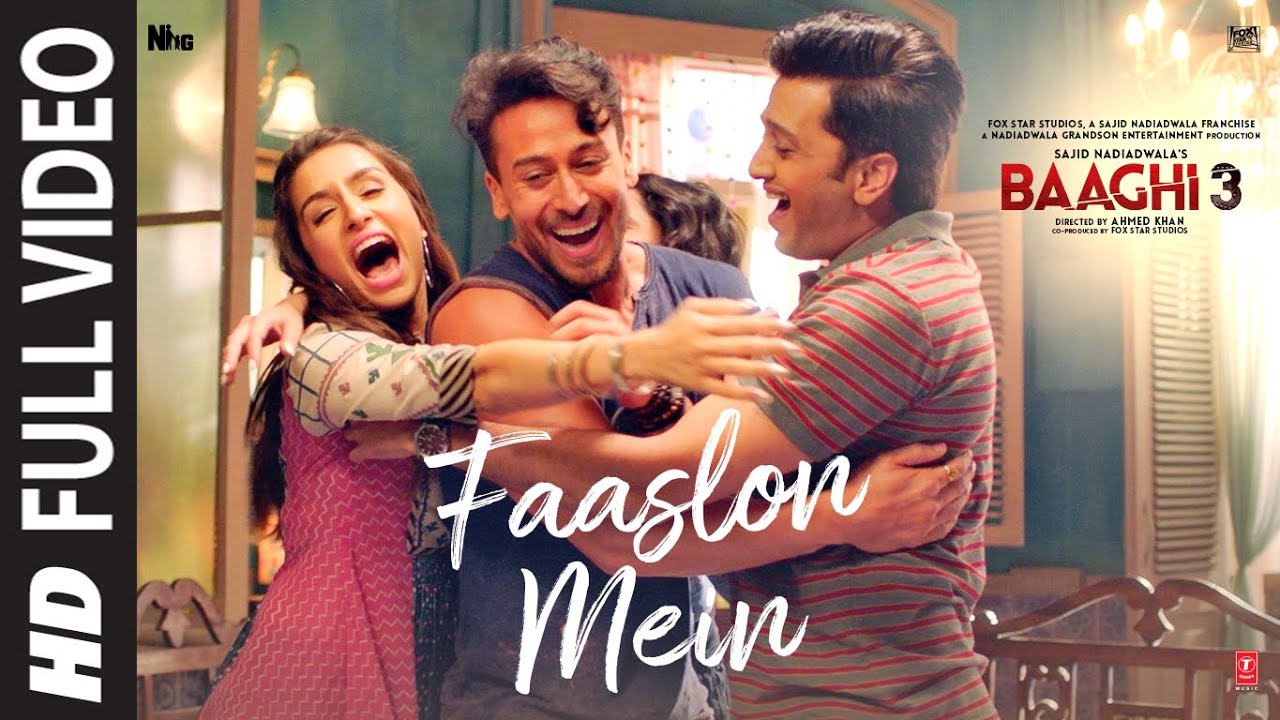 Full Video Faaslon Mein   Baaghi 3  Tiger Shroff Shraddha Kapoor  Sachet Parampara