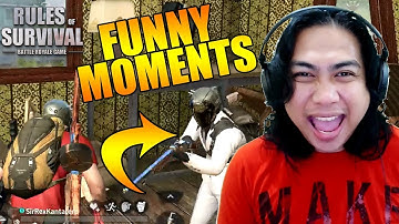 RULES OF SURVIVAL FUNNY MOMENTS, GLITCH, HACKERS & CHEATERS with Sir Rex
