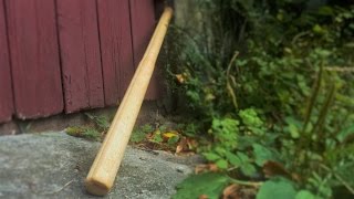 Woodworking - Wooden Bat On a Lathe (Read Description)