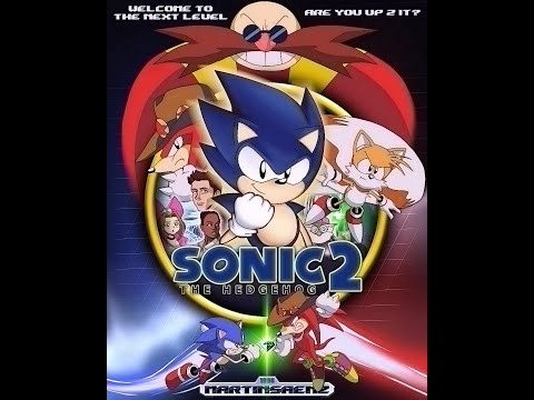 Sonic the Hedgehog 2 Poster OVA Style Speed Paint