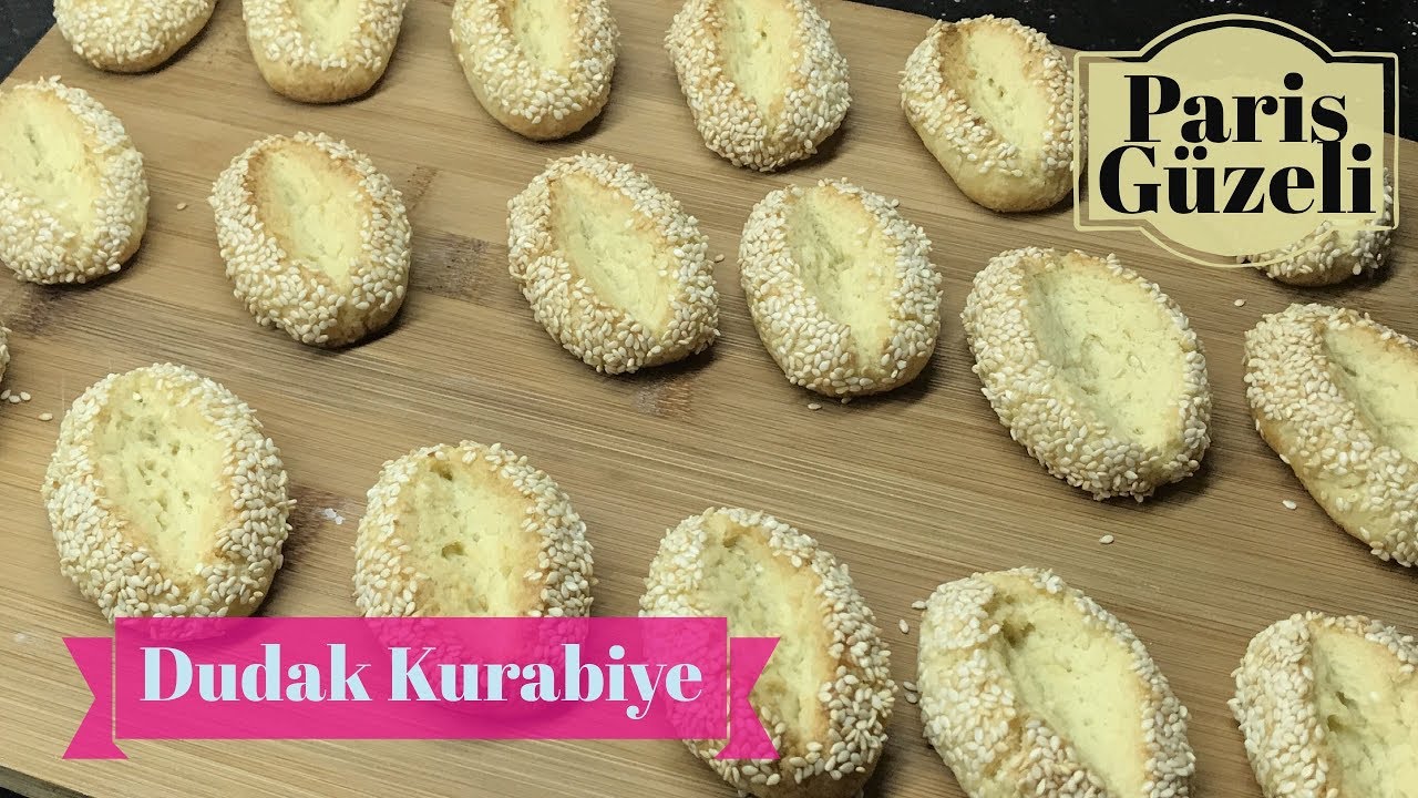 Şekerli Dudak Kurabiye Tarifi (Paris Güzeli) Naciye Kesici Yemek