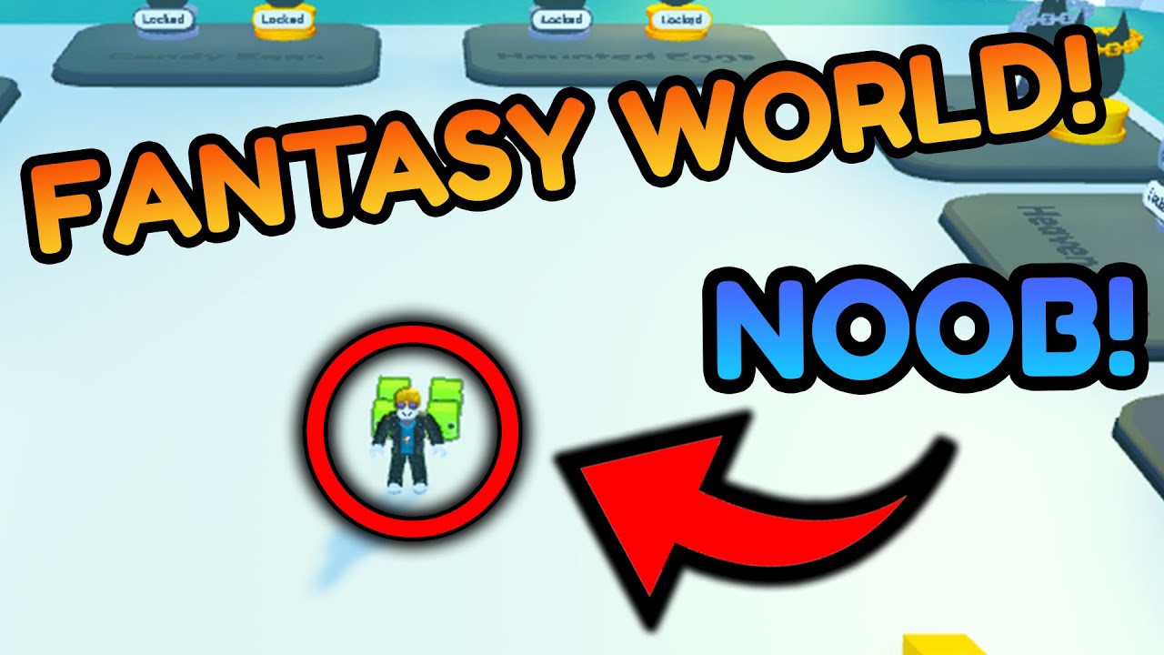 FANTASY WORLD Achieved In Pet Simulator X - No ROBUX! Roblox