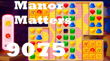 Manor Matters 9075 HD Gameplay Walkthrough | 3 match puzzle game Android | IOS | GameGo Game