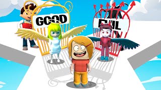 Good Or Evil Mobile Game With Molly and Daisy!