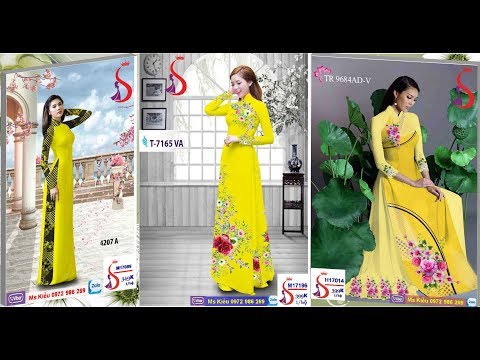 Video ÁO DÀI VÀNG ĐẸP TUYỂN CHỌN (ALBUM 3) l Vải Áo Dài S - youtube