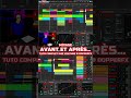 INTRO MIXAGE avant et après #live12  #abletonlive12  #musicproducer #beatmaking