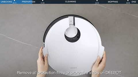 Ecovacs DEEBOT X1 Plus How to Use Basic Guide