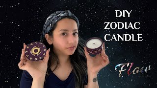 How to make this Zodiac candle using Resincrete