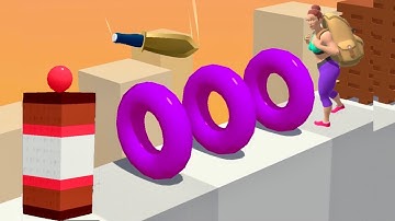 Slice It All 🍉🍉- 🍑🔪All Levels Mix UPDATE  iOS/Android ASMR Cutting Gameplay #45