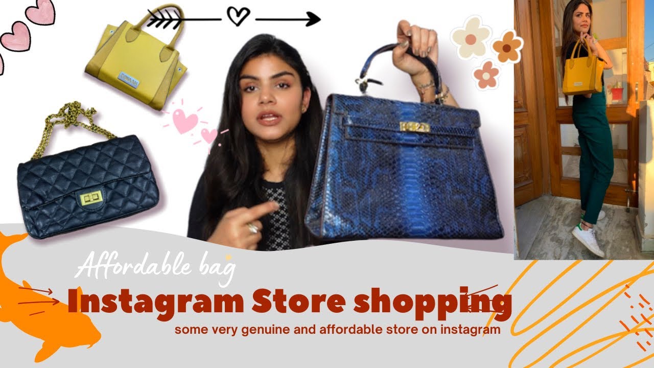 Trendy Bags Haul From INSTAGRAM Store Affordable bag hauls Shopping