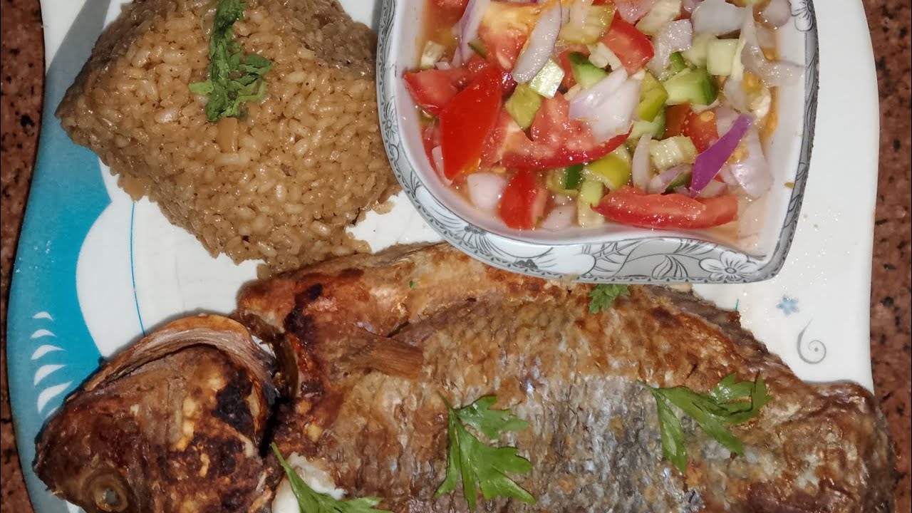 عامله دايت ونفسك ف السمك المقلي تعالي اقولك هنعمله صحي ازاي 