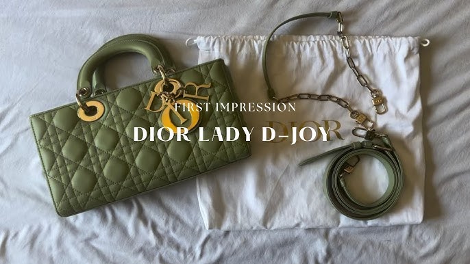 SAVE THIS - Dior Lady D-Joy bag review + size comparison @dior #DiorSS23 ✨  I love that Lady D-Joy comes with two bag strap options, it also…