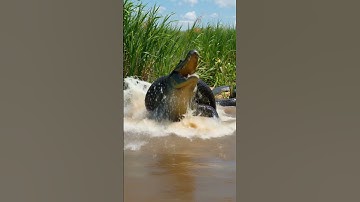 Python vs Crocodile | Giant Snake Battles Croc in Savage Clash