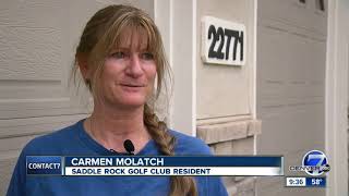 Errant golf balls taking toll on homes in Saddle Rock Golf Club, golfers skipping out on damages