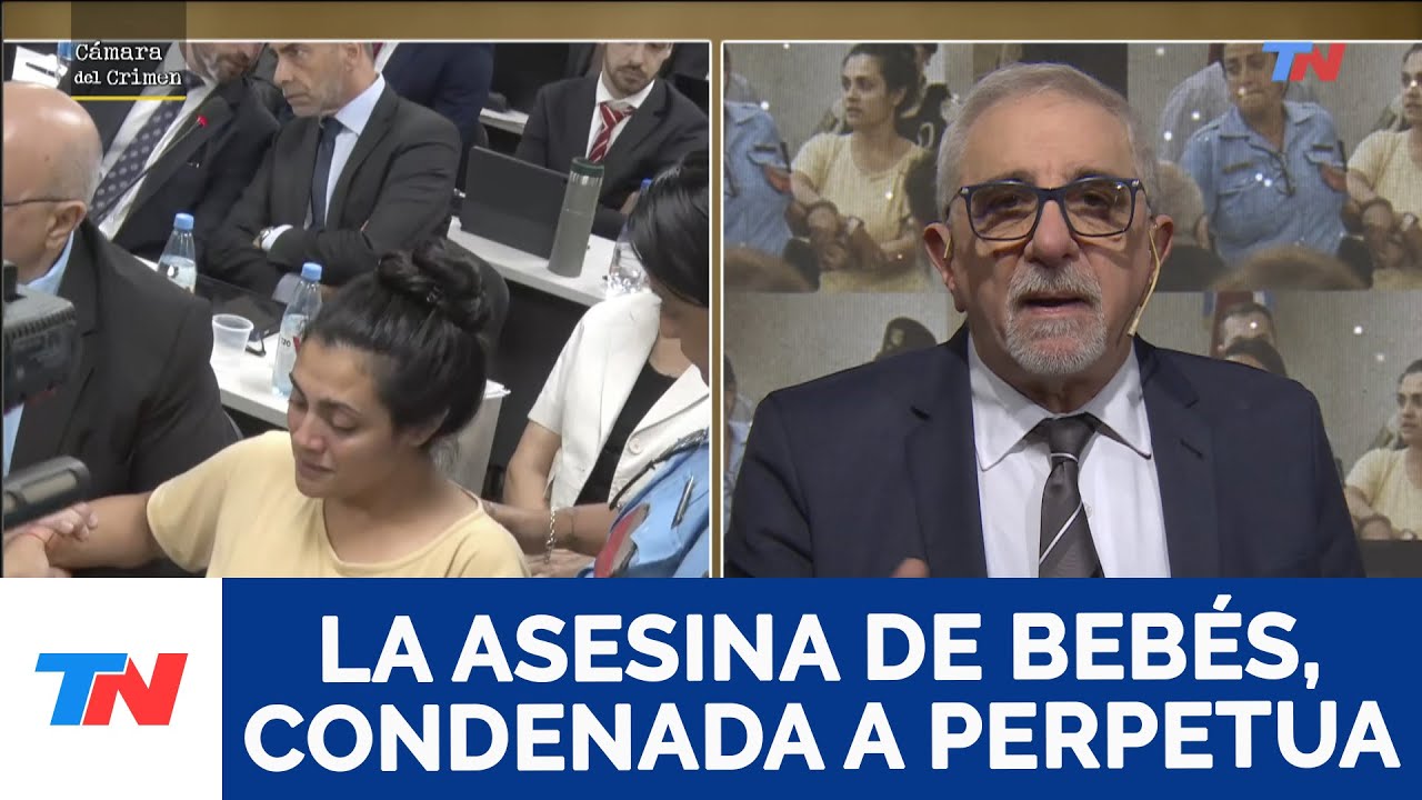BRENDA AGÜERO, LA ENFERMERA ASESINA DE BEBÉS CONDENADA A PERPETUA I Cámara del Crimen, 21/6/25