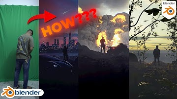 Blender: Create VFX using Green Screen | Blender Course