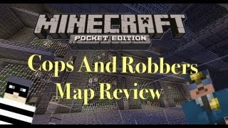 Minecraft Pocket Edition-|-Map Review-|-Cops & Robbers