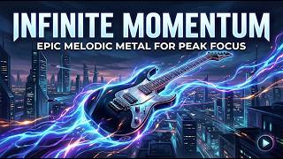 Epic Instrumental Heavy Metal for Deep Work & Cognitive Flow | Rich Guitar Harmonies