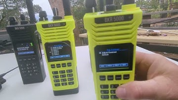 Navigating the BKR5000 menu, plus extras