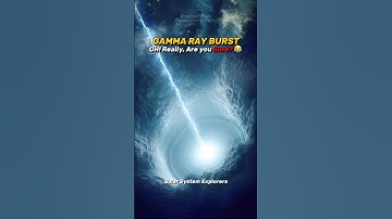 Earth vs Gamma Ray Burst 😱💀 #earth #space #universe