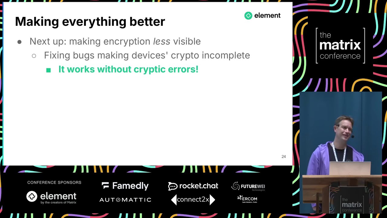 Invisible Crypto: can Matrix be both secure and easy to use?