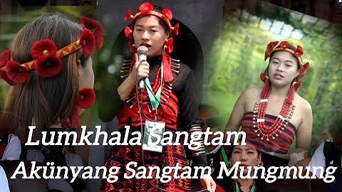 Akünyang Sangtamrü Mungmung: Lumkhala Sangtam. Live Performance in Longkhim Town.