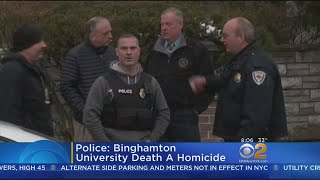 Police Probe Death Of Female Binghamton Student As Homicide