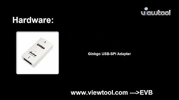 ViewTool Ginkgo USB SPI Ginkgo Counter Test video tutorial