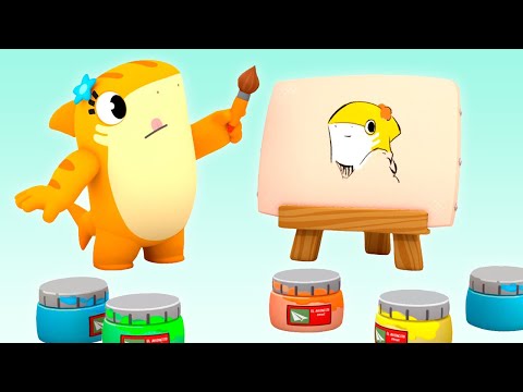 Baby Sharks Kunstshow | Malspaß | Geschichten für Kinder | Haakademie