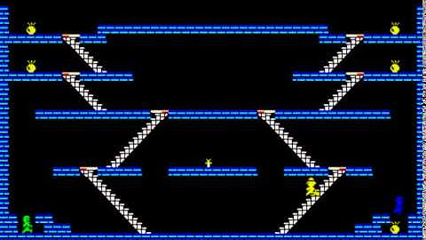 Орион-128, игра Kings Valley (Orion-128, Kings Valley)