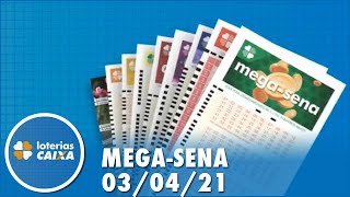 Resultado da Mega Sena - Concurso nº 2358 - 03/04/2021