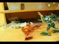 Bionicle fight 4 the inika vs the piraka