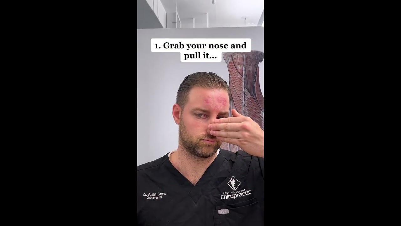 HOW TO UNCLOG YOUR NOSE In SECONDS