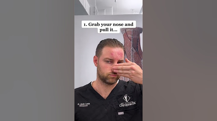 HOW TO UNCLOG YOUR NOSE in SECONDS