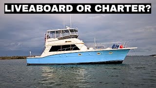 Would You LIVEABOARD This 52' SPORTFISH? (Full Tour)