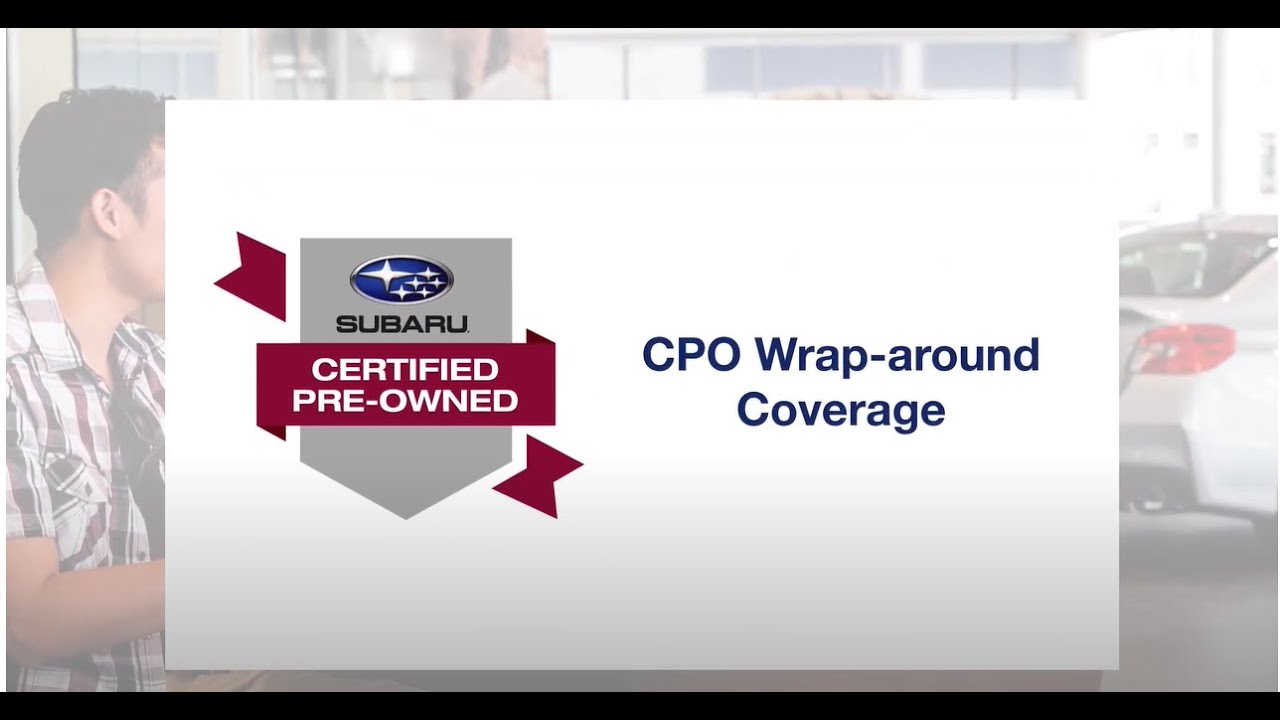 Subaru Gold Plus for Certified Vehicles YouTube