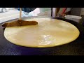 반죽부터 직접 만드는, 바삭한 녹차 생크림 크레페 / handmade green tea cream crepe - korean street food