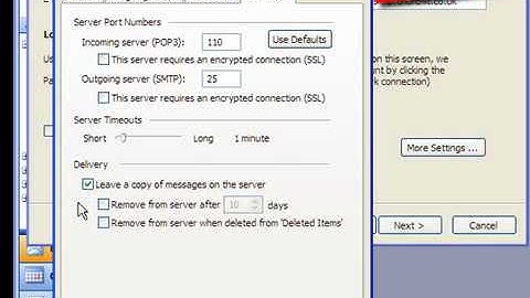Stop Outlook deleting emails from the server