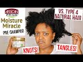 I TRIED A DRUGSTORE PRE-POO AND THIS HAPPENED 🤔 | AFRICAN PRIDE MOISTURE MIRACLE PRE-SHAMPOO