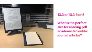 10.3 or 13.3, which is the better size? Onyx Boox Note Air (Note2/3) vs. Max 3 (Max Lumi)?