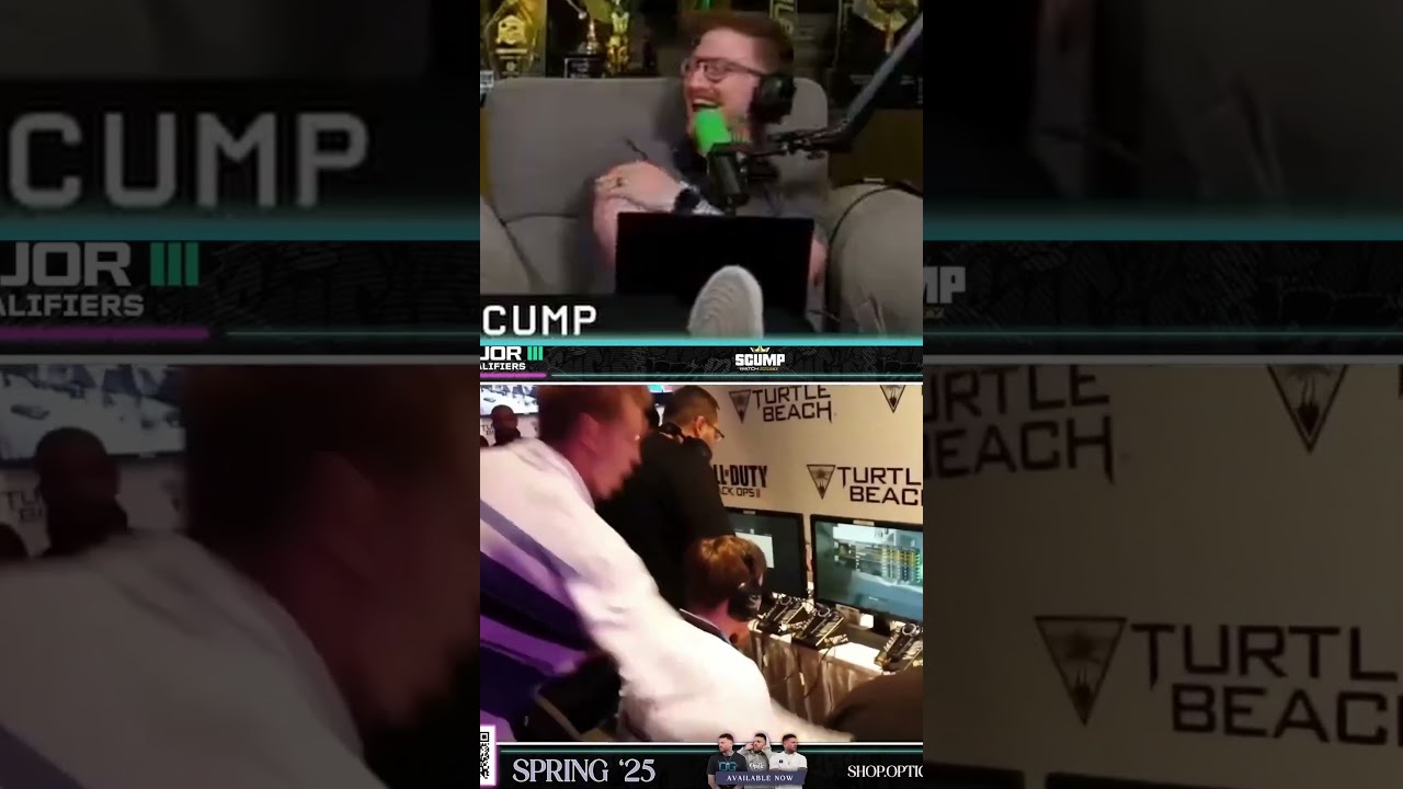 SCUMP REACTS TO COD PRO TRASH TALK
